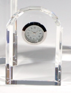 ＼ 祝する品 差し上げ物 盾・賞・水晶 / 【【レーザ 名入れ代込】 時辰儀付き添い人 アーチ形形 ※別途積もり書き】 ”  社員、従業員の勤続祝する・報いるなどにお鼓舞激励の祝する品を集めました。 ”