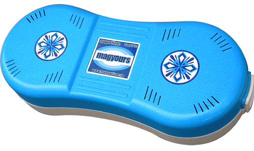 磁気和らげる器 マグユアーズ ★★★★★（座標軸中古）１年引き受ける【中古】 Magnetic therapy マグネタイザー※ひと休み運動場やソーケンと同じ磁気和らげる※