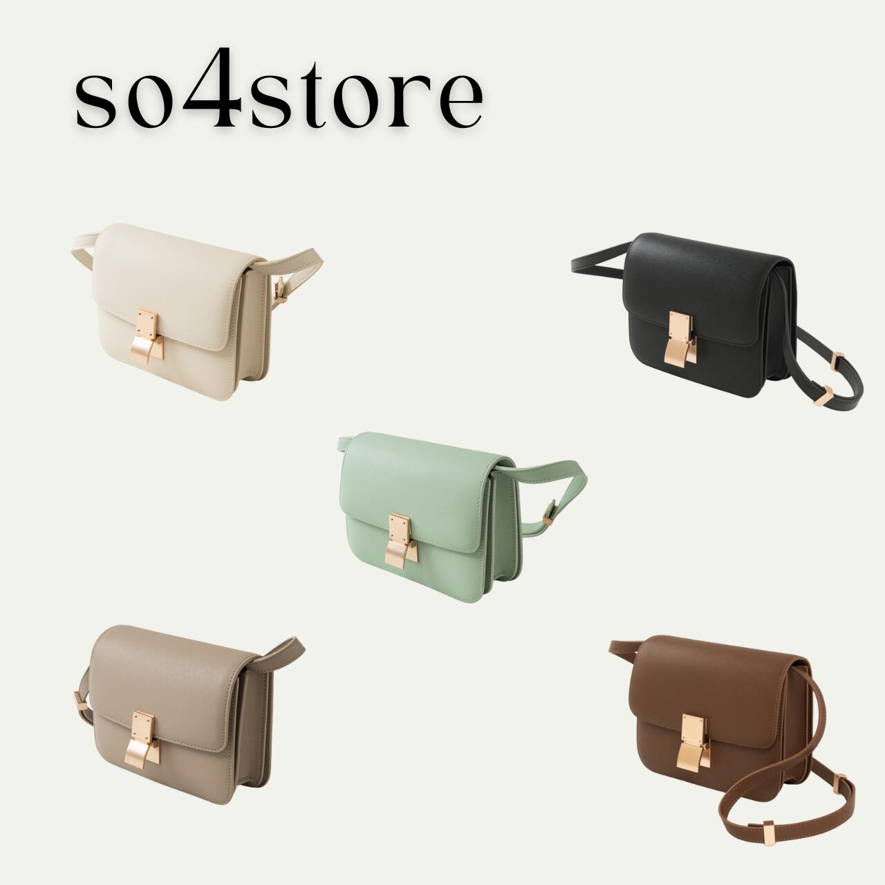 【スクエアバッグ】牛革 ミニバッグ レディース 2WAY ショルダーバッグ 斜めがけ 小さめ コンパクト 高見え きれいめ 上品 通勤 お出かけ Sサイズ Mサイズ so4store ソーフォーストアー|so4store