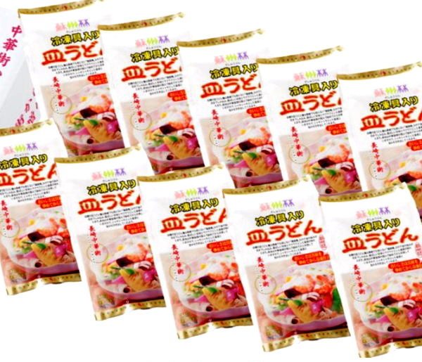 【長崎中華街 蘇州林】［冷凍具入］皿うどん１０食