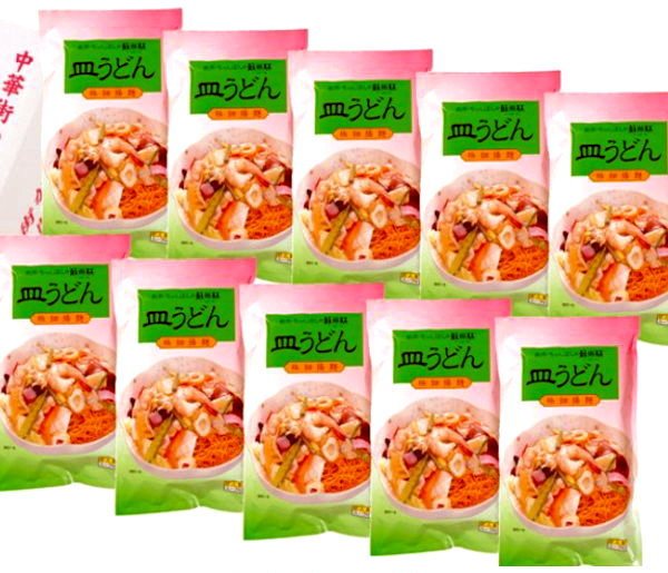 【長崎中華街 蘇州林】皿うどん２人前１０袋