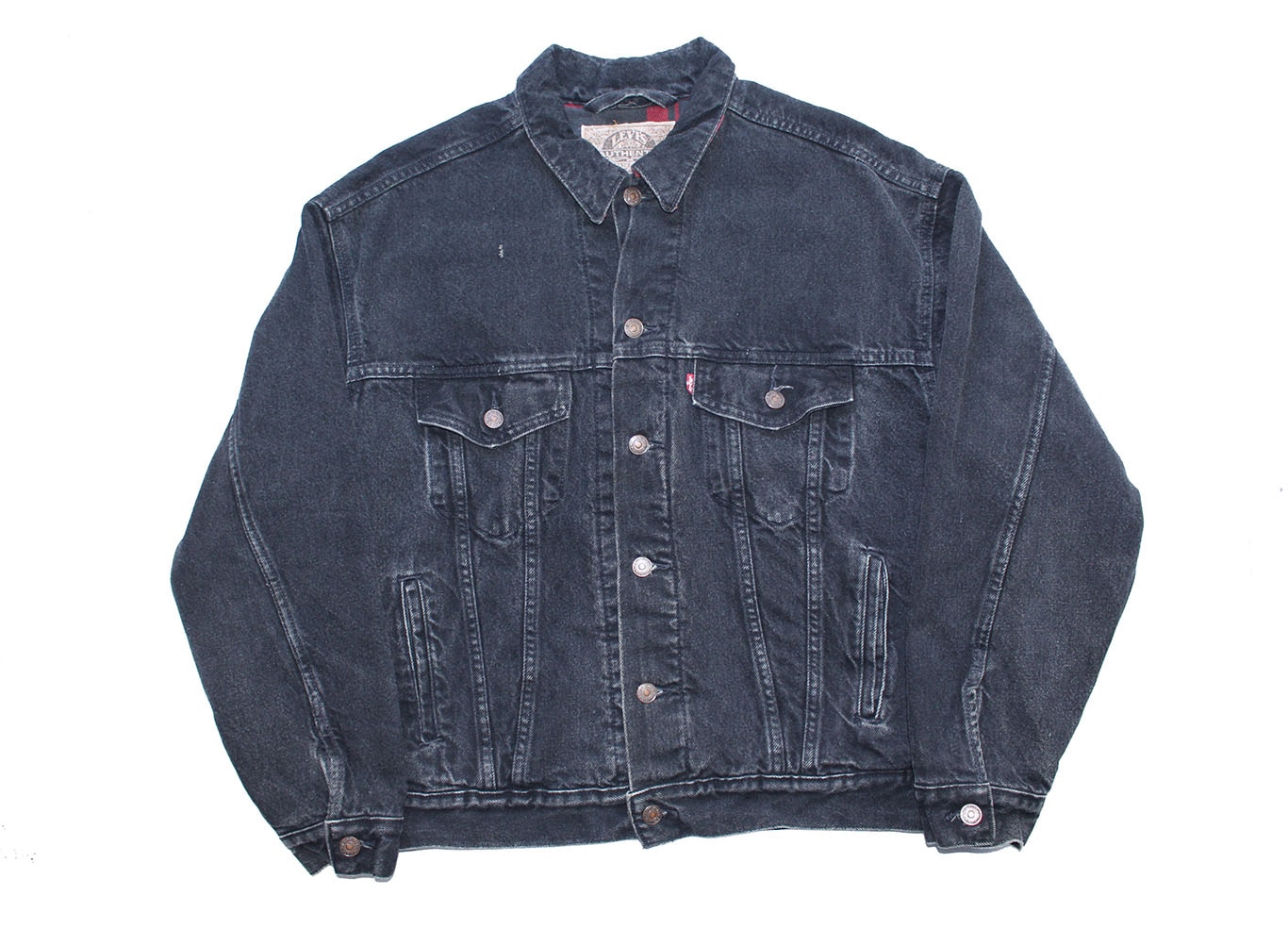 Levi's80s デニムジャケット 70506 0259サイズ38ブラック 80's Levi's 70506-0259 Black Denim Jacket | Strato