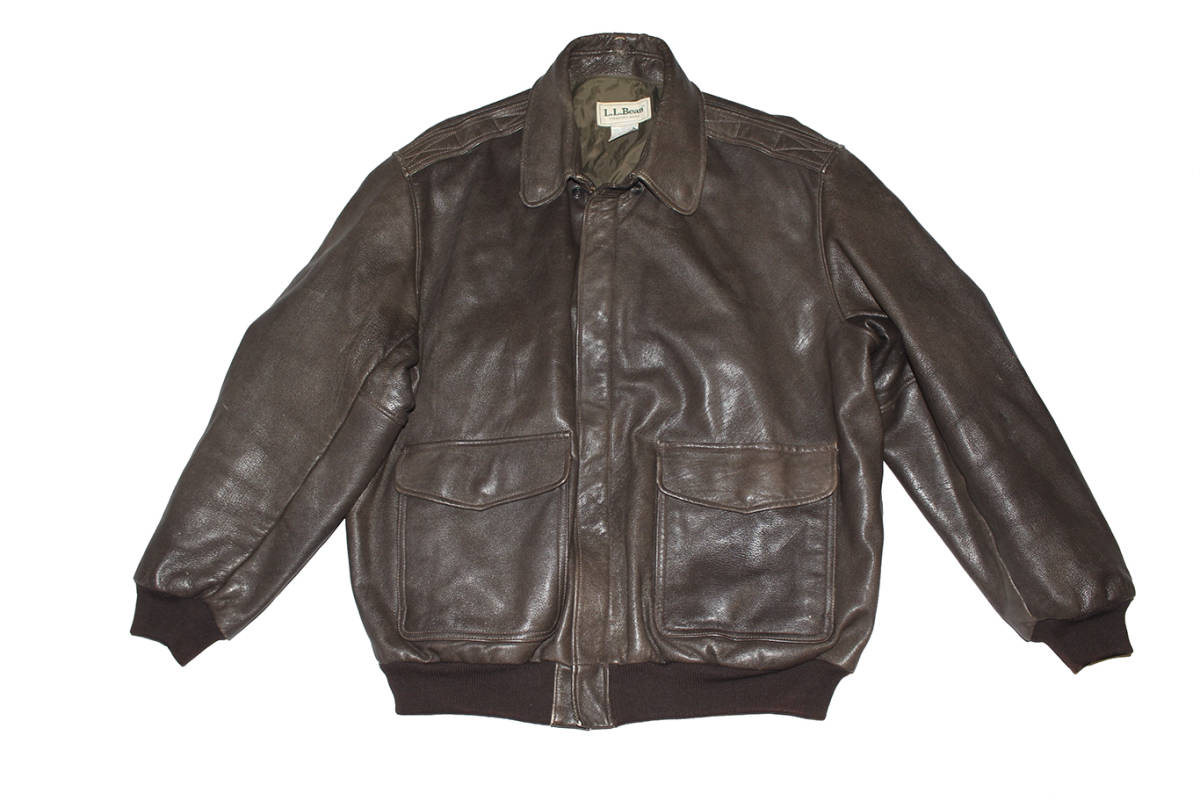 楽天市場】60s 筆記体タグ ☆ エルエルビーン 本革 レザー G-1