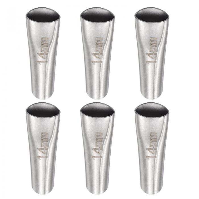 ソウテン コークノズル アプリケーターツール 再利用 キッチン バスルーム 窓用 ステンレス製 幅14mm 6個入