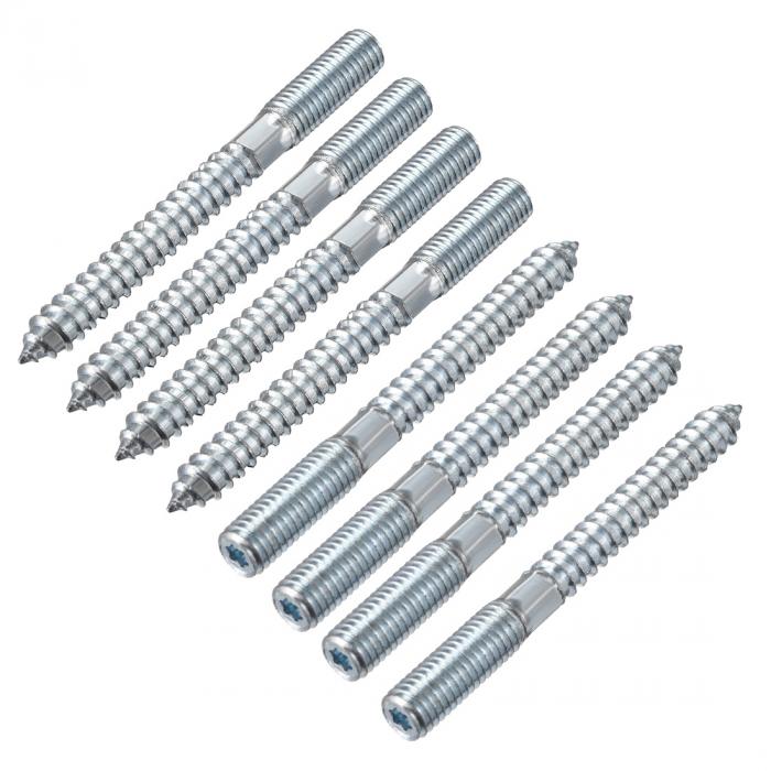 与え 最安 ソウテン ハンガーボルト ダブルヘッドボルト セルフタッピングネジ M10x100mm 8枚入り designufabet.com designufabet.com