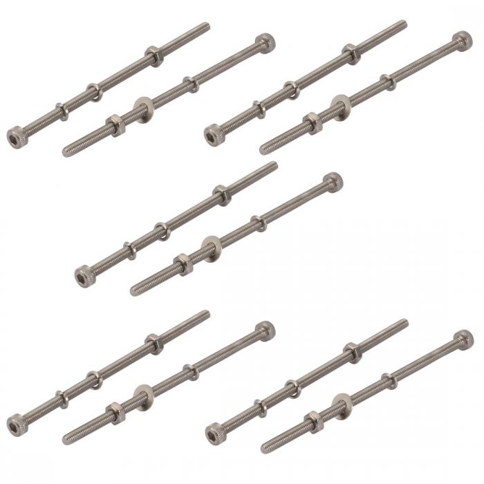 楽天市場】uxcell 六角穴付ボルト M3x70mm 304ステンレススチール