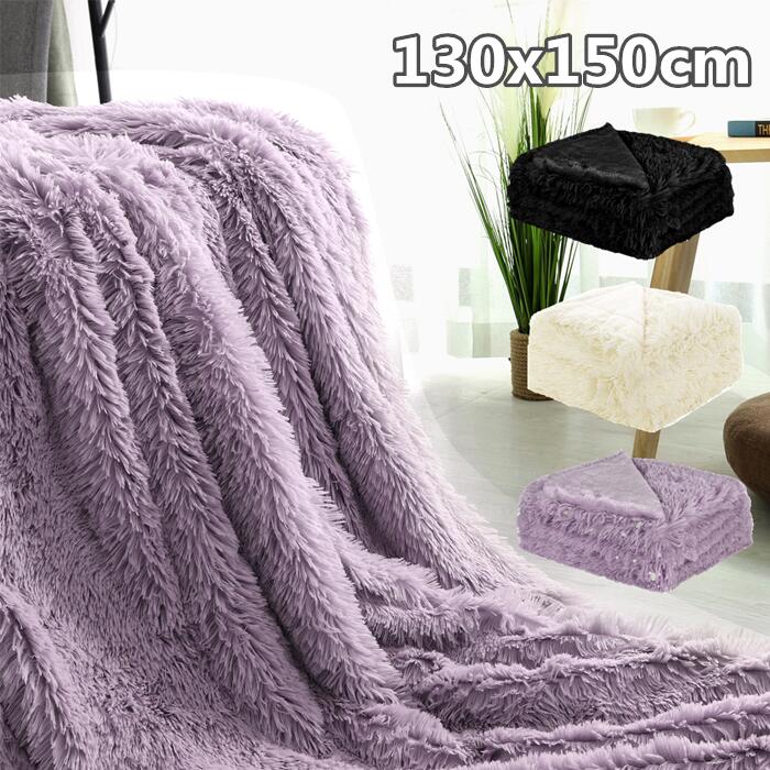 最大79 Offクーポン ソウテン 毛布 ハーフ 2枚合わせ ブランケット 大判 おしゃれ ふわふわ肌触り 130x150cm 軽量 ひざ掛け 膝掛け 暖かい マイクロファイバー 毛足が長く