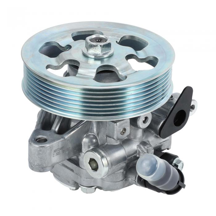 Partuto パワーステアリングポンプ No.56110RNA305/21527 - 車用パワーアシストポンプ - ホンダに対応 シビック 1.8L 2006-2011 アルミニウム合金製プーリー付き - 1個｜ソウテン