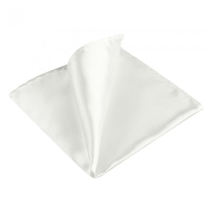 海外正規品 ソウテン Allegra K ポケットチーフ 無地 ポケットスクエア ハンカチ ビジネス 結婚式 フォーマル メンズ オフホワイト 22x22cm