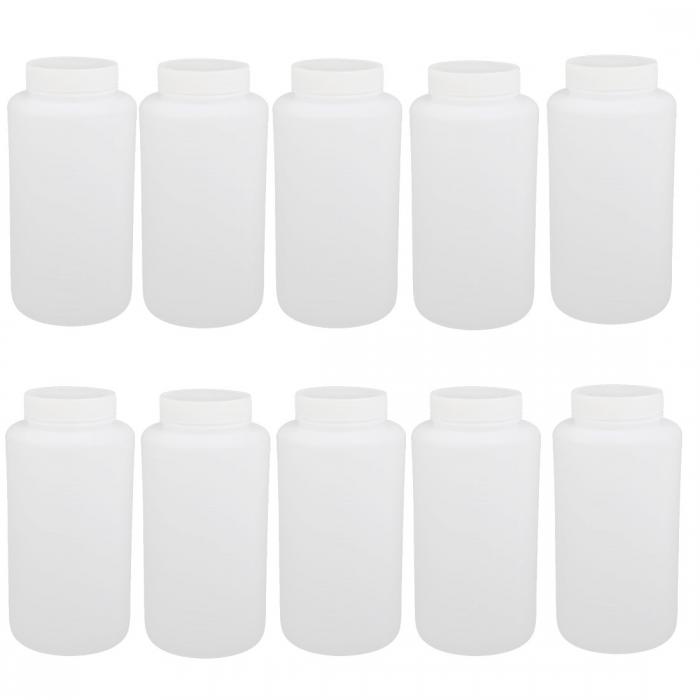 可塑性物質瓶 消印瓶 ペットボトル 90x 180粍 1000ml 白いこと 10個入り口・入口