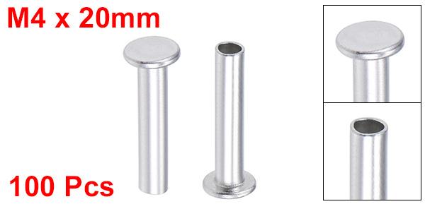訳あり商品 ブラインドリベット オープンエンド 丸ドームヘッド ファスナー M5x10mm 50個入り