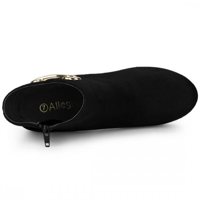 プラットフォーム その他 ブラック Cm ソウテン全国一律送料無料 沖縄県送料 1500円 ラウンドトゥ アンクルブーツ ソウテン ラウンドトゥ 23 5 レディース レディース ハイヒール 厚底