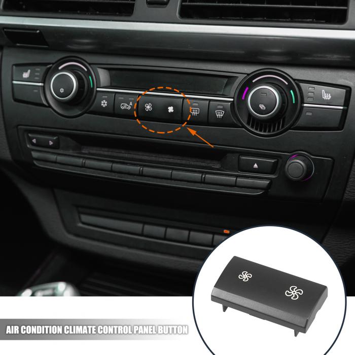 楽天市場 ソウテン X Autohaux 車のエアコン気候コントロールパネルボタン ファンスピードボタン 交換用スイッチボタン Bmwに対応 X5 E70 X6 E71 E70用 ソウテン