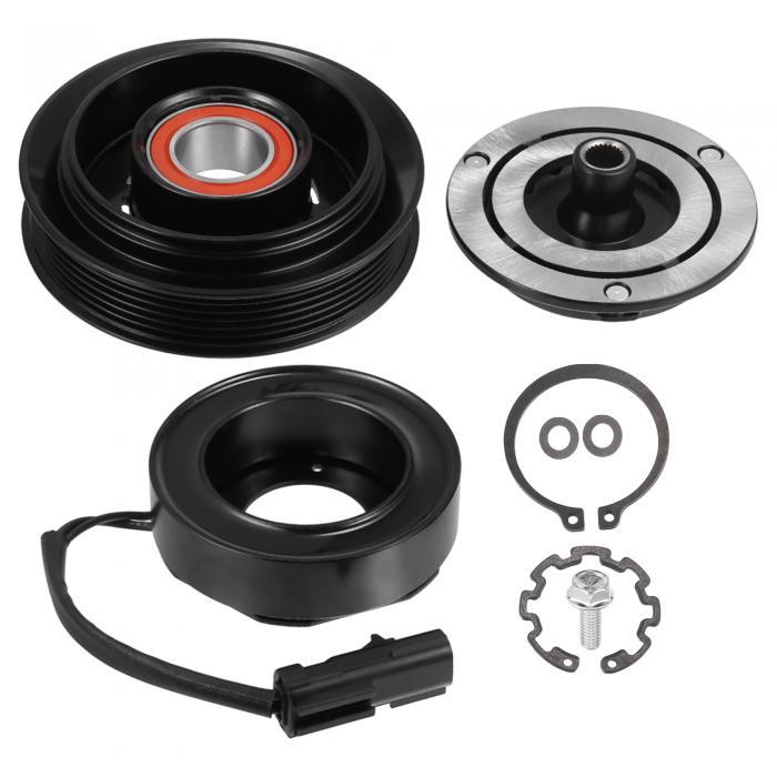 X AUTOHAUX Dodgeに対応・ラム1500 3.7L 4.7L 2004-2007用1セットACコンプレッサークラッチキットプーリーコイルオートリペアコンプレッサーアセンブリー｜ソウテン
