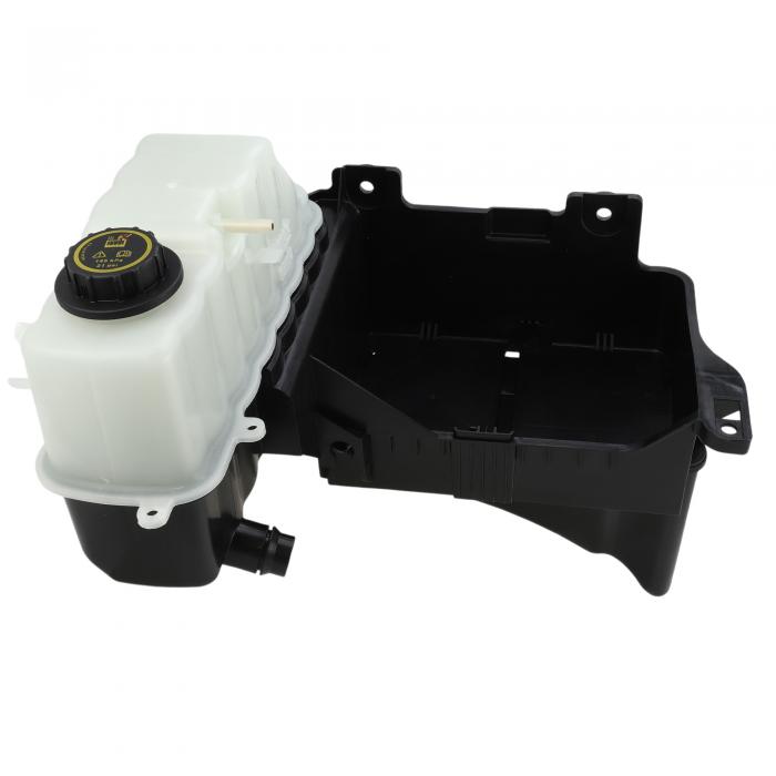 HEROFFIX フォードに対応F250 F350 F450 F550スーパーデューティ用エンジン冷却水膨張タンク1セット 冷却ラジエーター膨張タンクボトルキャップ付きNo.9C3Z8101B｜ソウテン