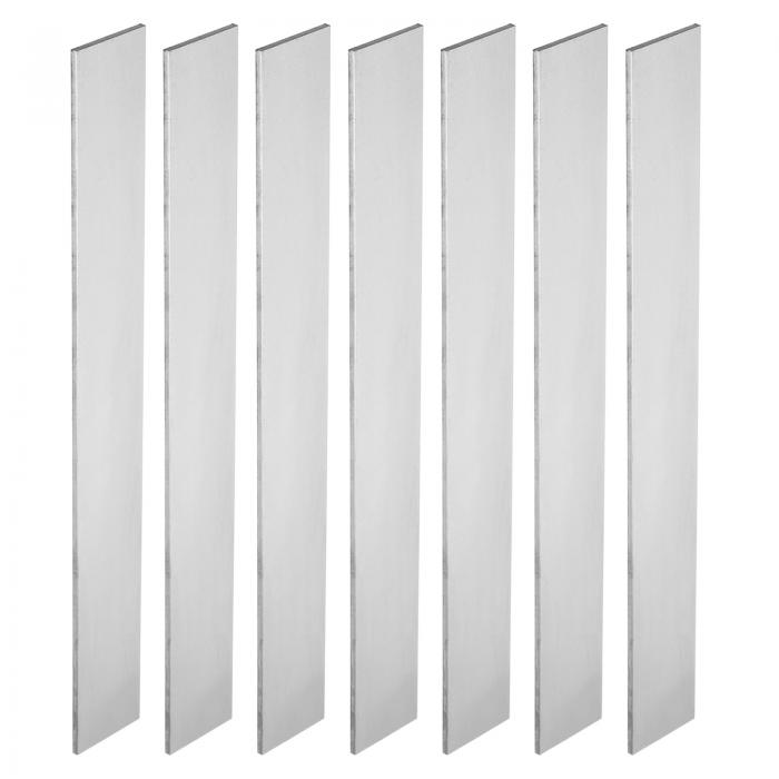 PATIKIL 1095鋼平赤ちょうちん、7枚組 12in×1 1/2in×4/16in 切れ物生み出すこと用鋼材原料品 たんぞう用ブレード・ナイフ・ソード・チョッパー