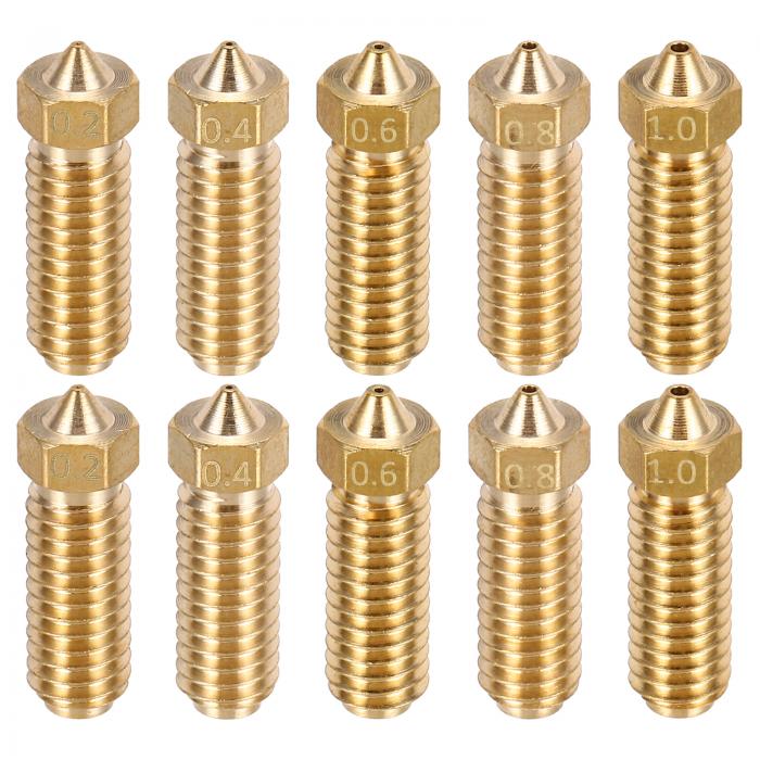 楽天市場】3D プリンター ノズル 0.4mm 1.75 mm フィラメント用 5