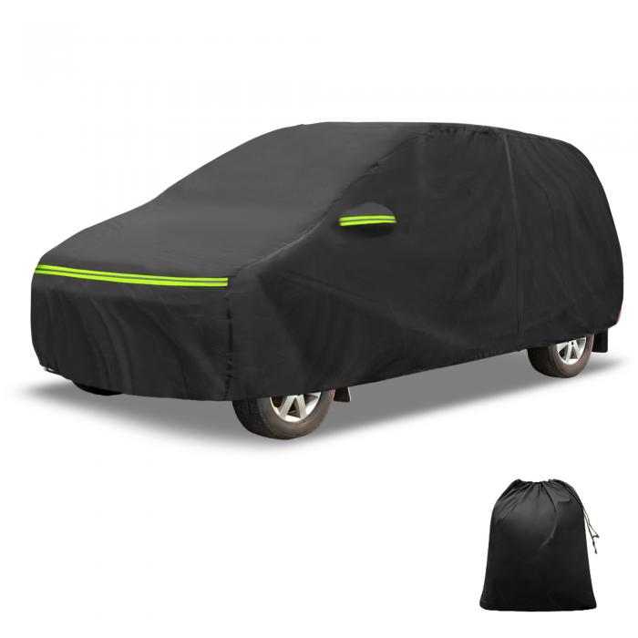 X AUTOHAUX Mercedesに対応・Benzに対応Vito II W639 2003-2010 210D-PUアウトドアフルカーカバー オールウェザー防水日光雪保護 ドライバードアジッパー付き|ソウテン