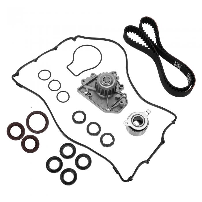 HEROFFIX ホンダに対応 CR-V 1999-2001 アキュラに対応 インテグラ 1996-2001用 タイミングベルト ウォーターポンプキット エンジン タイミングベルト キット 品番:TCKWP184/VS50362R|ソウテン