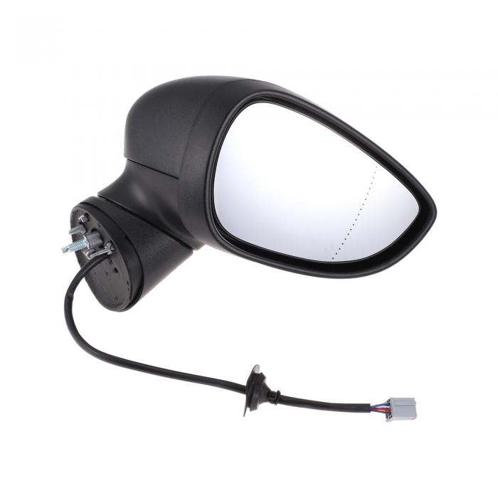 Motoforti 右側電動ドアウイングミラー サイドビューミラーアセンブリ フォードに対応 Fiesta Mk7 2008-2012用 No.1753801/1796702/1542155 ブラック 電動調整 6ピン｜ソウテン