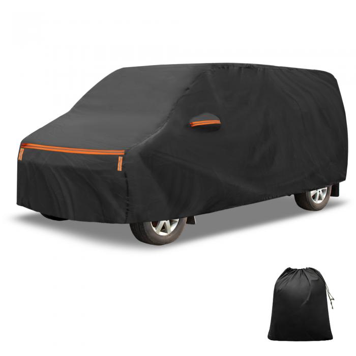 X AUTOHAUX 【トヨタに対応ノアNoah専用】カーカバーアルミフィルム綿アウトドアフルカーカバー全天候型防水風防日雨雪保護ドアジッパー付き｜ソウテン