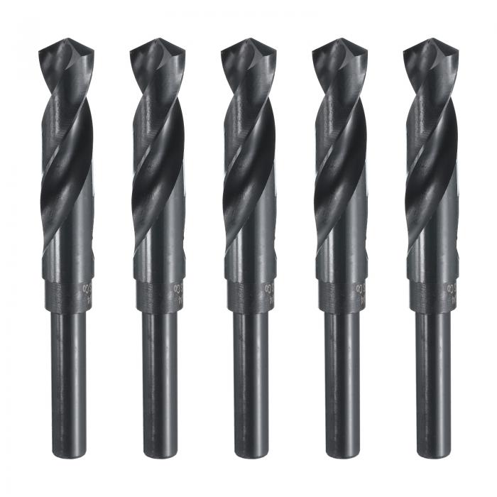 5個3/4inハイスピードスチールドリルビット M35コバルトツイ ストドリルビットジョバードリルビット 1/2inラウンドストレートシャンク ステンレス鋼鋼 堅牢さ金属元素 軽銀 可塑性物質 用材用