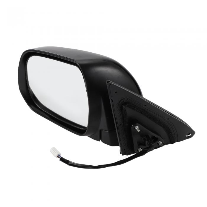 Motoforti トヨタに対応ハイランダー2008-2013用の左ドライバーサイドドアミラー交換サイドビューミラーアセンブリー。No.879400E071/8794048303/8794048301 グロスブラックヒーターミラーガラス｜ソウテン