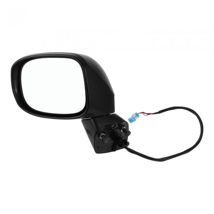 Motoforti ホンダに対応シビック2012-2013用の左ドライバーサイドドアミラー交換サイドビューミラーアセンブリーNo.76251TR2A01ZCグロスブラック非加熱ミラーガラス|ソウテン