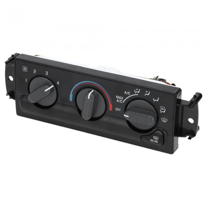 A ABSOPRO Chevroletに対応 ブレイザー 1998 2005 用 GMCに対応 ジミー 1998 2005 用 HVAC A/C ヒーター クライメート コントロール パネル AC ヒーター クライメート コントロール スイッチ ユニット プラスチック ブラック｜ソウテン