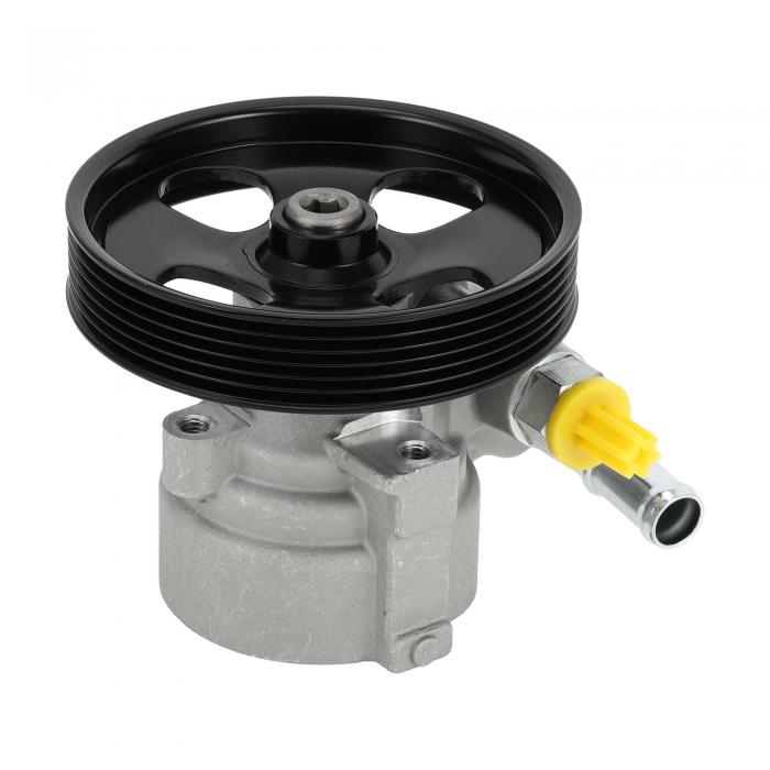 TUCKBOLD ヒュンダイに対応サンタフェ3.3L V6 2007-2009用パワーステアリングポンプ 一貫性のあるNo.20-997/57100-0W500 パワーアシストポンプ シルバートーン プーリー付き 1個｜ソウテン