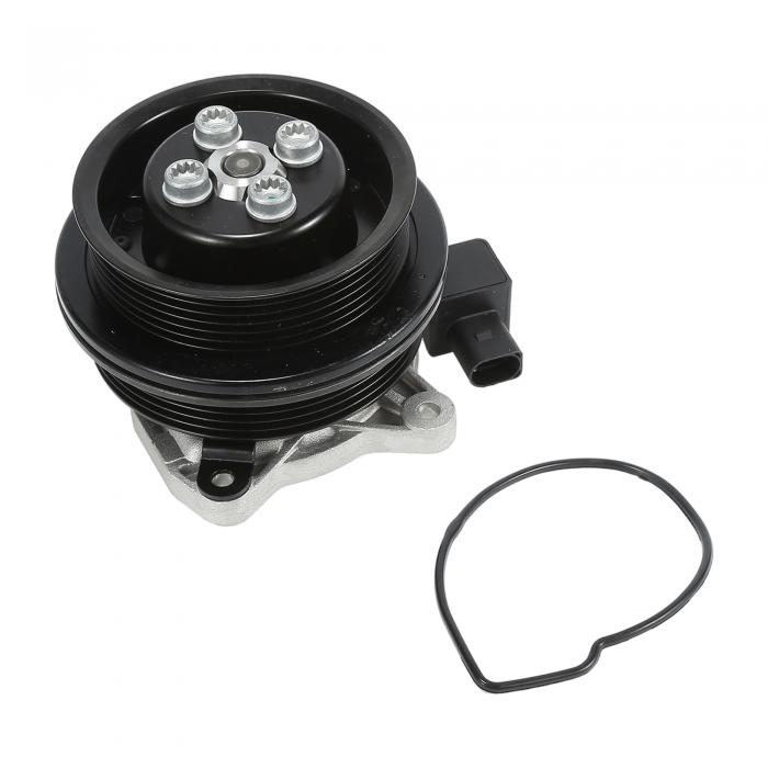 Partuto ウォーターポンプ No.03C121004J - 車のフロントエンジンウォーターポンプ - Audiに対応 A1 2011-2014用 メタル ブラック ガスケット付き - 1セット|ソウテン