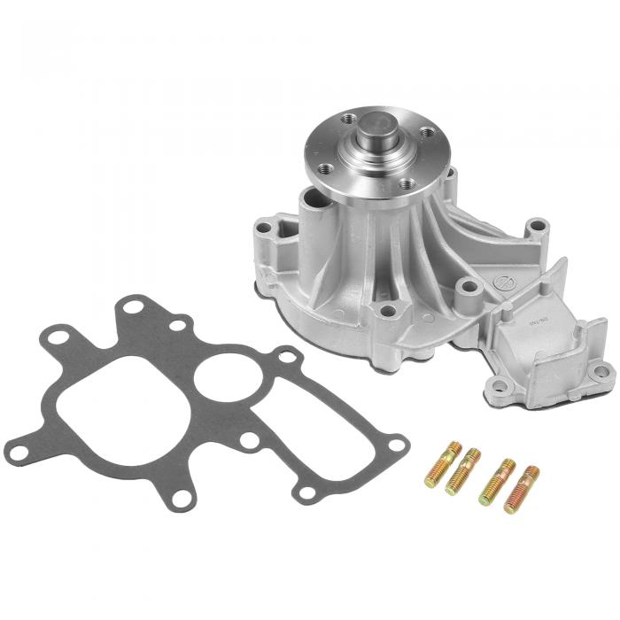Partuto ウォーターポンプ No.1610009260/1610039485 - Toyotaに対応フォーチュナー 2004-2016 用 カーフロントエンジンウォーターポンプ - メタルシルバートーン ガスケットスクリューキット付き - 1セット｜ソウテン