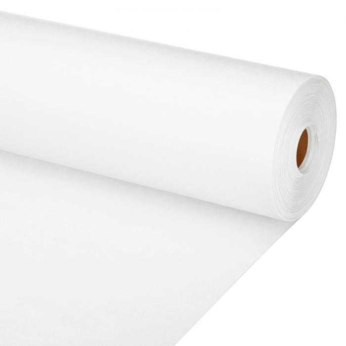 PATIKIL ラッピングペーパー 35"x2400"(200フィート) 80 GS M クラフトペーパーロール クラフト梱包紙 ポスター掲示板 ギフトラッピング 花束ラッピング ホワイト|ソウテン