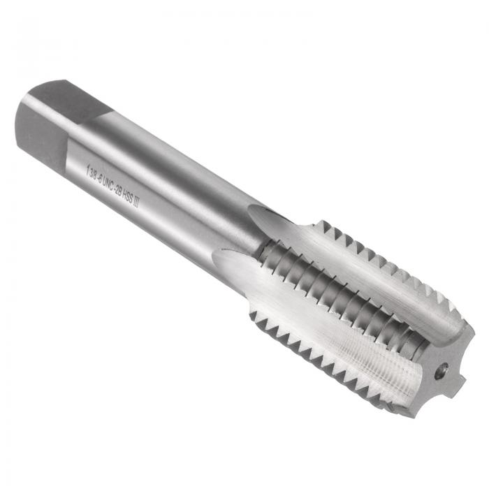 ハンドボトムタップ 1-3/8"-6 UNC 2B 左ねじ ボトミングスタイル ねじ切りタップ 高速度鋼 HSS6542 ストレートフルート スクリュータッピング工具｜ソウテン