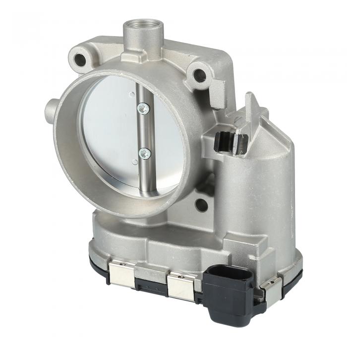 A ABSOPRO スロットルボディアセンブリNo.112-141-01-25 Mercedes-Benzに対応C 240 2.6L 2001-2005 アルミ合金シルバートーン｜ソウテン