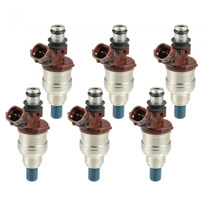 INFINAUTO 燃料噴射装置 エンジン燃料噴射ノズルNo.23209-65020 トヨタに対応4ランナー1989-1995 3.0L トヨタに対応ピックアップ1989-1995 3.0L ブラウン 6個セット｜ソウテン