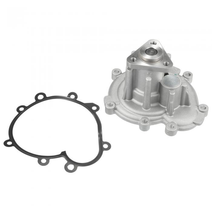 INFINAUTO ウォーターポンプ フロント15.6x10cm エンジンウォーターポンプ ガスケットキット付き No.94810601103 ポルシェに対応 カイエン 2002-2006 シルバートーン 1セット｜ソウテン