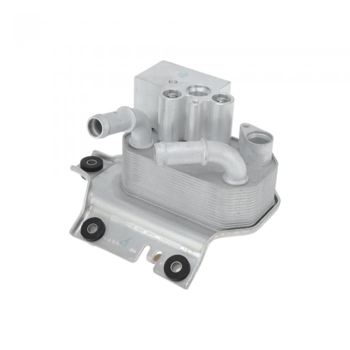 VekAuto Fordに対応F-150 2015-2019 V8 5.0L用エンジンオイルクーラー トランスミッションオイルクーラー No.FL3Z7A095B アルミニウム合金 シルバートーン 1個車|ソウテン