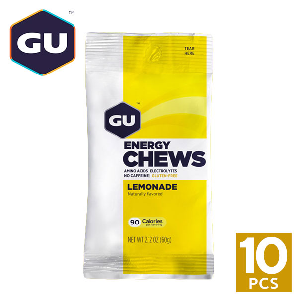 【楽天市場】GU Energy グーエナジー ENERGY CHEWS エナジーチュー レモネード 10個 【グミ グミサプリ ぐみ
