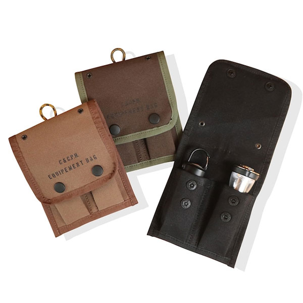 【楽天市場】C&C.P.H.EQUIPEMENT MILL POCKET 2P(JP) CEV2101 ミリタリーライクなデザインが人気のミル