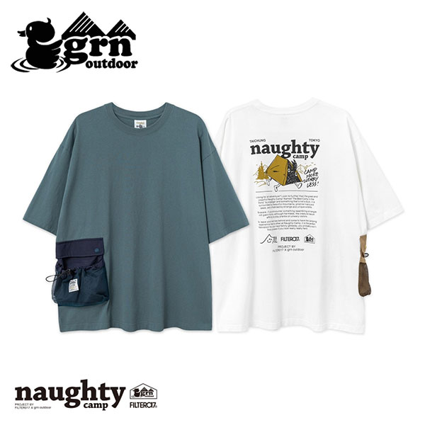 Grn ジーアールエヌ Nc Pocket Tee メンズ レディース ポケット付き半袖tシャツ Pts 2108 キャンプ用品 アウトドア用品 Outdoor 大きいサイズ カジュアルウェア アメカジ おしゃれ ブランド q 焚き火 焚火 ソロキャンプ ブッシュクラフト 登山 ハイキング 釣り フェス 蔵