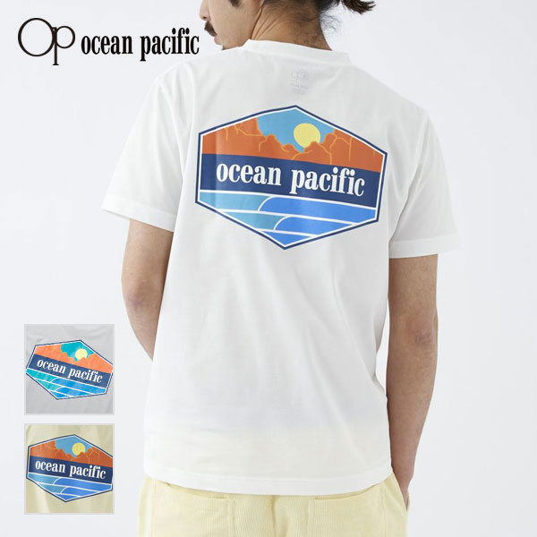 Op Ocean 紫外線対策 水着 日焼け防止 大きいサイズ 夏用 半袖 ラッシュガード Pacific 海水浴 オーシャンパシフィック サーフtシャツ Uvカット メンズ