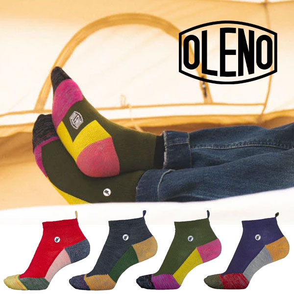 OLENO オレノ プレミアムアウトドアソックス メンズ レディース ミドル丈 アウトドアソックス 予約販売