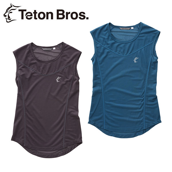【楽天市場】Teton Bros. ティートンブロス WS ELV1000 Non Sleeve TB231-47W レディース ノースリーブ