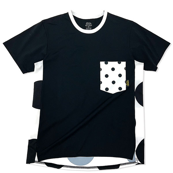 【楽天市場】ranor ラナー DOTS T-SHIRT BLACK×WHITE 817-1-172 メンズ・レディース 半袖Tシャツ 半袖