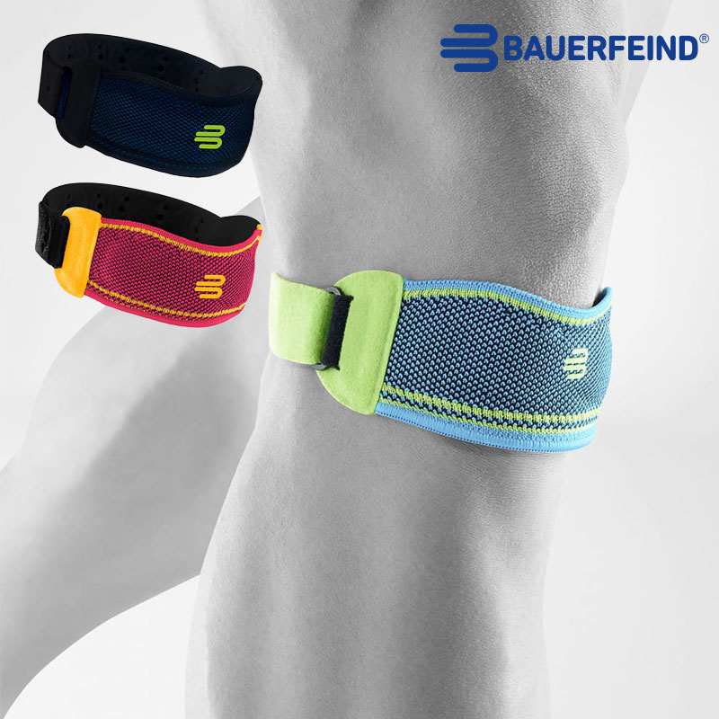 BAUERFEIND バウアーファインド SPORTS KNEE STRAP(ひざスポーツストラップ) ランニング ニーサポーター 膝サポーター 膝当て 膝用サポーター テーピング コンプレッション 着圧 トレイルランニング トレラン マラソン ジョギング ウォーキング 登山 スポーツ｜外遊びの専門店CamCom（カムカム）