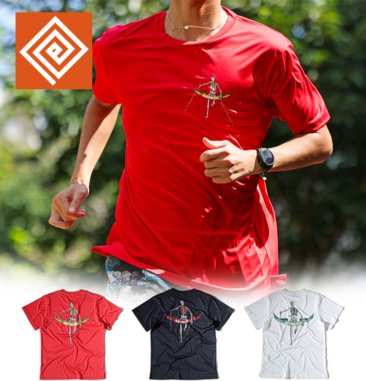 エルドレッソ ボーンマン Tシャツ answer4 マイルストーン ランニング ELDORESO エルドレッソ Boneman T ボーンマンT メンズ