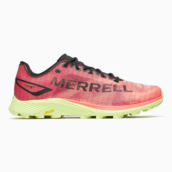 MERRELL メレル MTL LONG SKY 2 MATRYX(エムティーエル ロング スカイ 2 マトリックス) BLOSSOM/CRIMSON 068581 メンズ トレイルランニングシューズ トレランシューズ トレラン シューズ トレッキングシューズ 靴 マラソン レース ジョギング ウォーキング 登山 スニーカー｜外遊びの専門店CamCom（カムカム）