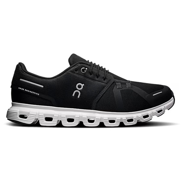 On Running オンランニング Cloud 6(クラウド 6) Black | White 3MF10070299 メンズ ロード ランニングシューズ ランニング シューズ 靴 マラソン ジョギング ウォーキング ハイキング 男性 スニーカー 黒