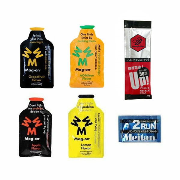 【楽天市場】☆レビュー記入でクーポンプレゼント！☆【送料無料】Mag-on(マグオン)サブ4完走6点セット トレイルランニング 【補給食/行動